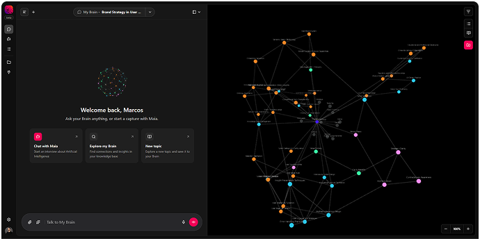 MyBrain app preview